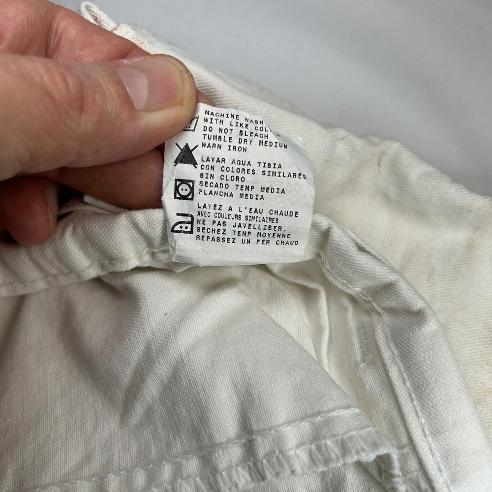Dickies White Painter Carpenter Shorts Mens 36 Paint Splatter‎ Kelly-Moore - Picture 9 of 11